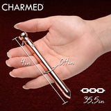 Buy Charmed 7X Vibrating Necklace - Rose Gold 11 cm USB Rechargeable Vibrating Necklace at NZ’s Mega Adult Toys Store. Discover premium sex toys with discreet shipping at the best price in NZ