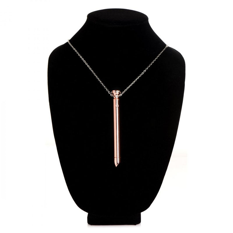 Buy Charmed 7X Vibrating Necklace - Rose Gold 11 cm USB Rechargeable Vibrating Necklace at NZ’s Mega Adult Toys Store. Discover premium sex toys with discreet shipping at the best price in NZ