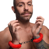 Buy Master Series Cuffed in Fur - Red Fluffy Handcuffs at NZ’s Mega Adult Toys Store. Discover premium sex toys with discreet shipping at the best price in NZ