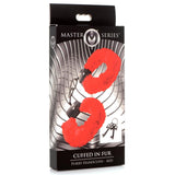 Buy Master Series Cuffed in Fur - Red Fluffy Handcuffs at NZ’s Mega Adult Toys Store. Discover premium sex toys with discreet shipping at the best price in NZ