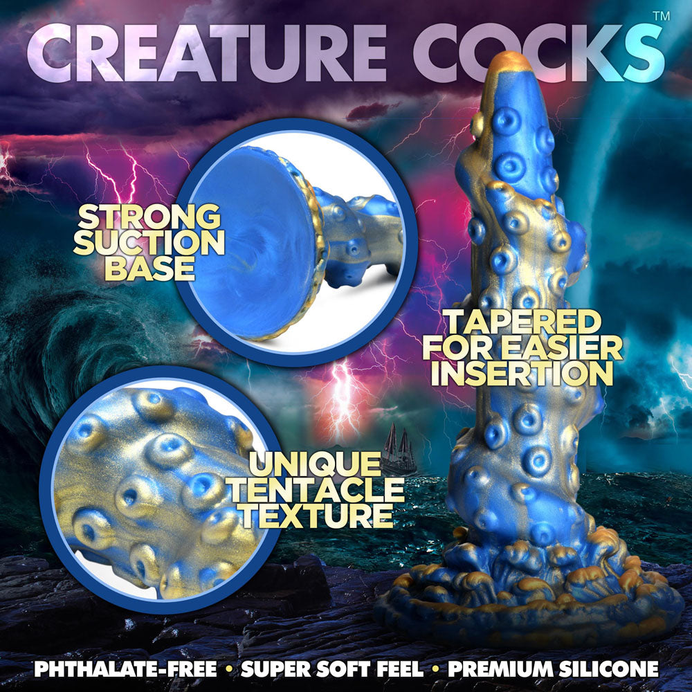 Buy Creature Cocks Lord Kraken Dildo - Blue 21 cm Fantasy Tentacle Dildo at NZ’s Mega Adult Toys Store. Discover premium sex toys with discreet shipping at the best price in NZ