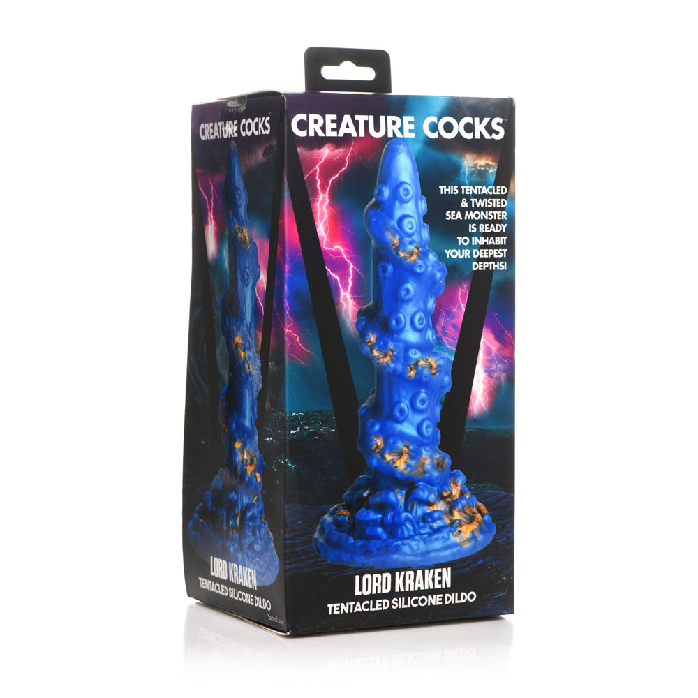 Buy Creature Cocks Lord Kraken Dildo - Blue 21 cm Fantasy Tentacle Dildo at NZ’s Mega Adult Toys Store. Discover premium sex toys with discreet shipping at the best price in NZ