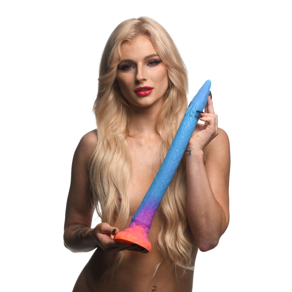 Buy Creature Cocks Larva Silicone Dildo - Coloured 46 cm Fantasy Tentacle Dildo at NZ’s Mega Adult Toys Store. Discover premium sex toys with discreet shipping at the best price in NZ