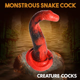 Buy Creature Cocks King Cobra Silicone Dildo - Red 21.4 cm Fantasy Dildo at NZ’s Mega Adult Toys Store. Discover premium sex toys with discreet shipping at the best price in NZ