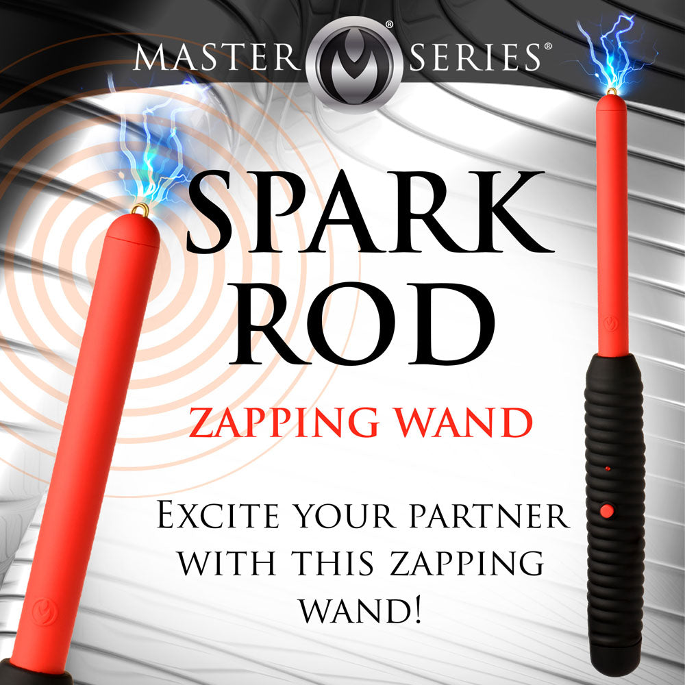 Buy Master Series Spark Rod - Black/Red Zapping e - Wand at NZ’s Mega Adult Toys Store. Discover premium sex toys with discreet shipping at the best price in NZ