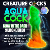 Buy Creature Cocks Aqua - Cock - Glow in Dark Multi - Coloured 19.3 cm Fantasy Dildo at NZ’s Mega Adult Toys Store. Discover premium sex toys with discreet shipping at the best price in NZ