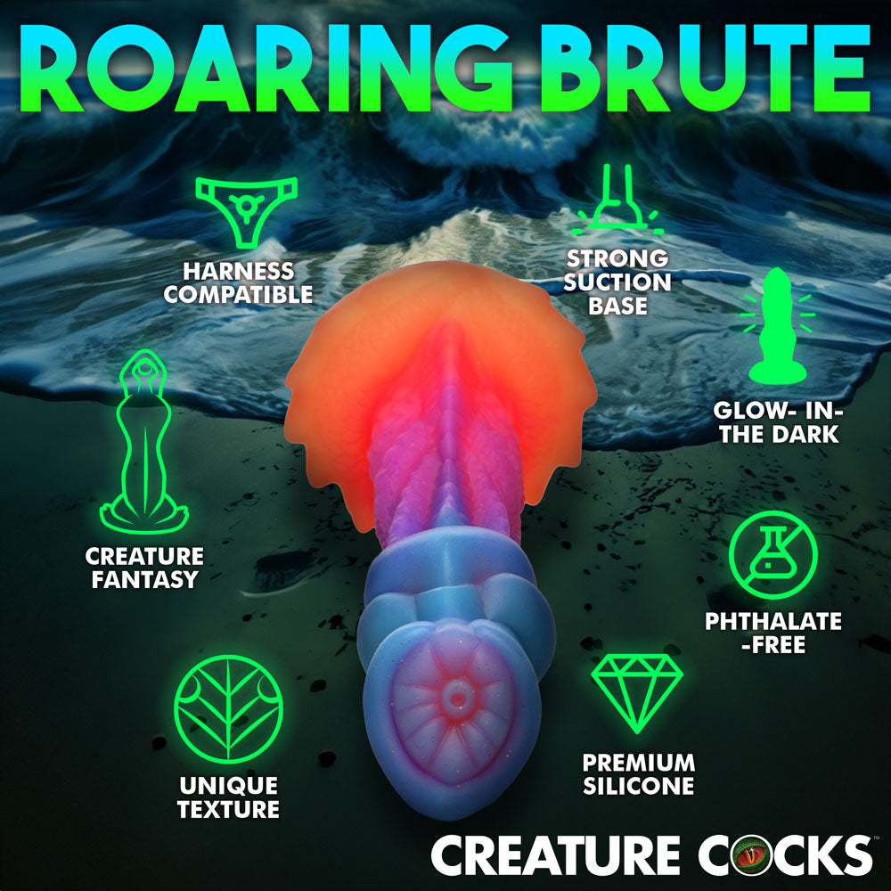 Buy Creature Cocks Aqua - Cock - Glow in Dark Multi - Coloured 19.3 cm Fantasy Dildo at NZ’s Mega Adult Toys Store. Discover premium sex toys with discreet shipping at the best price in NZ