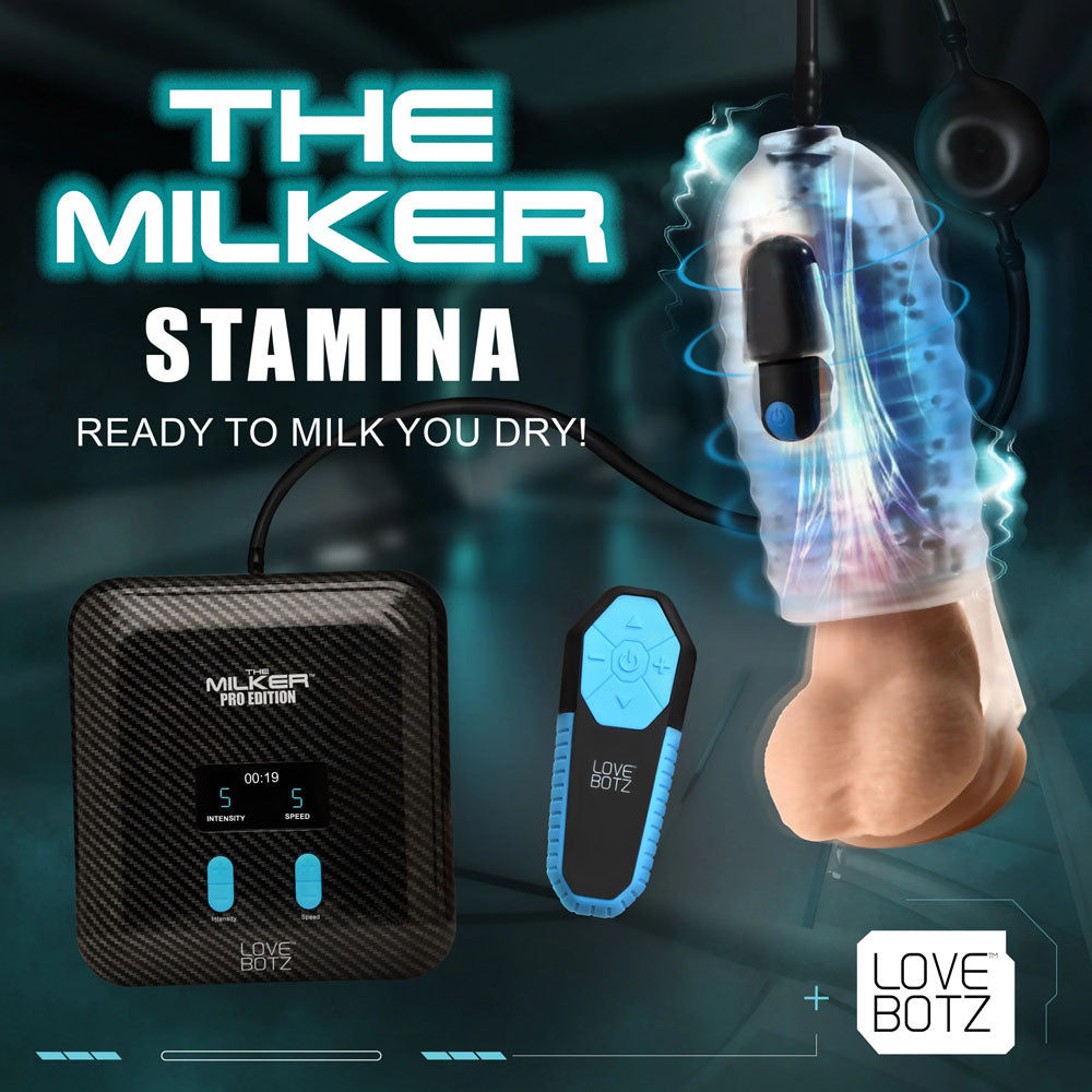 Buy LoveBotz The Milker Stamina - Mains Powered Milking Masturbator at NZ’s Mega Adult Toys Store. Discover premium sex toys with discreet shipping at the best price in NZ