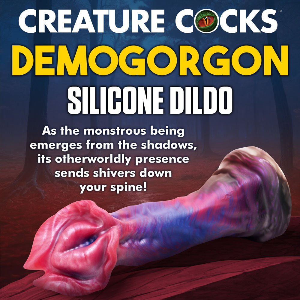 Buy Creature Cocks Demogorgon - Multi - Coloured 22.6 cm Fantasy Dildo at NZ’s Mega Adult Toys Store. Discover premium sex toys with discreet shipping at the best price in NZ