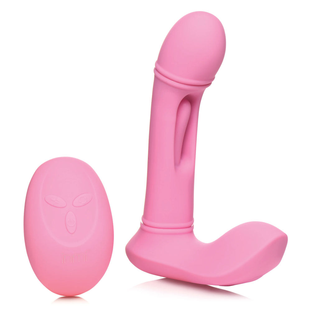 Buy Inmi Flickers G - Flick Flicking G - Spot Vibrator - Pink 15 cm USB Rechargeable Flicking Vibrator with Remote at NZ’s Mega Adult Toys Store. Discover premium sex toys with discreet shipping at the best price in NZ