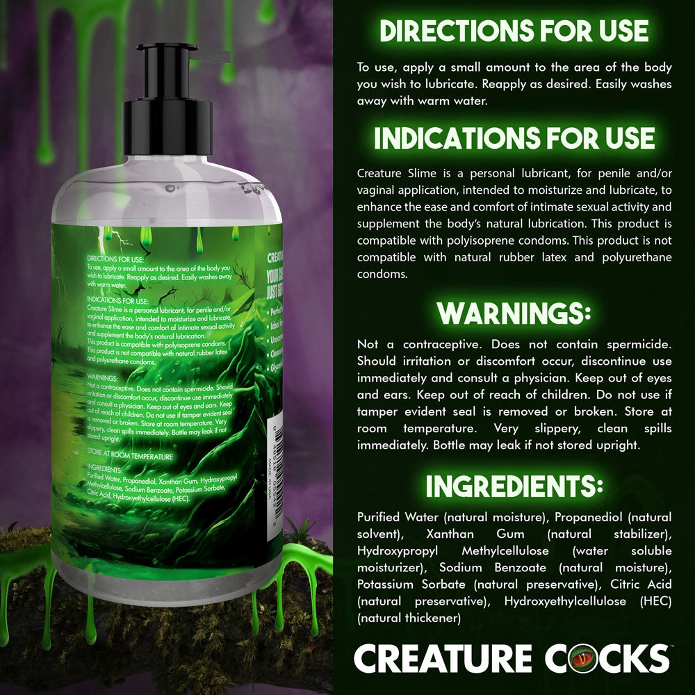 Buy Creature Cocks Water - Based Lubricant - 473 ml - Water Based Lubricant - 473 ml Pump Bottle at NZ’s Mega Adult Toys Store. Discover premium sex toys with discreet shipping at the best price in NZ