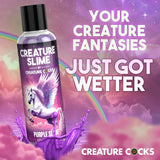 Buy Creature Slime by Creature Cocks - Purple Slime - Purple Water Based Lubricant - 118 ml Bottle at NZ’s Mega Adult Toys Store. Discover premium sex toys with discreet shipping at the best price in NZ