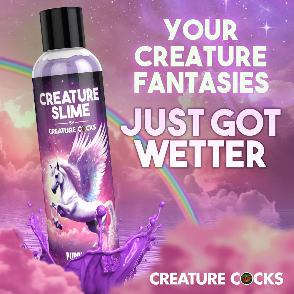 Buy Creature Slime by Creature Cocks - Purple Slime - Purple Water Based Lubricant - 237 ml Bottle at NZ’s Mega Adult Toys Store. Discover premium sex toys with discreet shipping at the best price in NZ