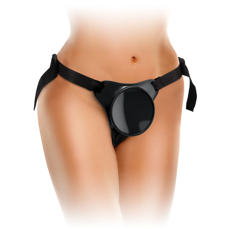 Buy King Cock Elite Beginner's Body Dock Strap - On Harness - Black Adjustable Strap - On Harness (No probe included) at NZ’s Mega Adult Toys Store. Discover premium sex toys with discreet shipping at the best price in NZ