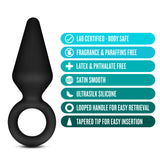 Buy Anal Adventures Platinum Loop Plug - Small - Black 7.6 cm Butt Plug at NZ’s Mega Adult Toys Store. Discover premium sex toys with discreet shipping at the best price in NZ