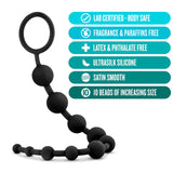 Buy Anal Adventures Platinum 10 Anal Beads - Black - Black 31.7 cm Anal Beads at NZ’s Mega Adult Toys Store. Discover premium sex toys with discreet shipping at the best price in NZ