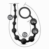 Buy Anal Adventures Platinum 10 Anal Beads - Black - Black 31.7 cm Anal Beads at NZ’s Mega Adult Toys Store. Discover premium sex toys with discreet shipping at the best price in NZ