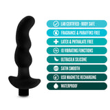 Buy Anal Adventures Platinum Vibrating Prostate Massager 03 - Black USB Rechargeable 15.2 cm Prostate Massager at NZ’s Mega Adult Toys Store. Discover premium sex toys with discreet shipping at the best price in NZ