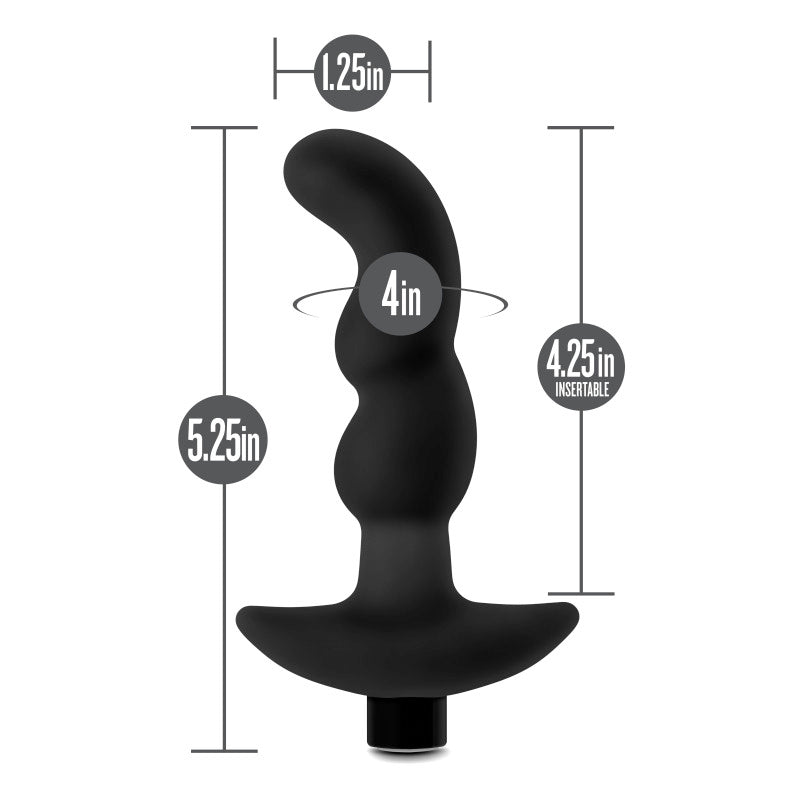 Buy Anal Adventures Platinum Vibrating Prostate Massager 03 - Black USB Rechargeable 15.2 cm Prostate Massager at NZ’s Mega Adult Toys Store. Discover premium sex toys with discreet shipping at the best price in NZ