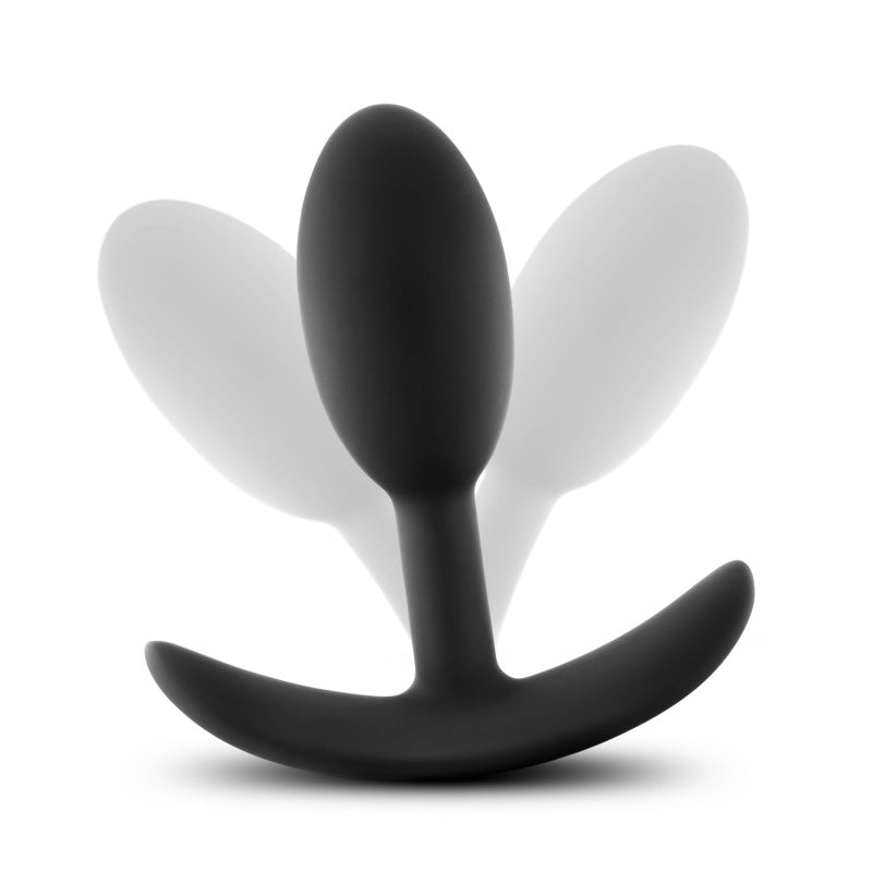 Buy Anal Adventures Platinum Vibra Slim Plug - Black 8.9 cm Small Butt Plug with Internal Ball at NZ’s Mega Adult Toys Store. Discover premium sex toys with discreet shipping at the best price in NZ