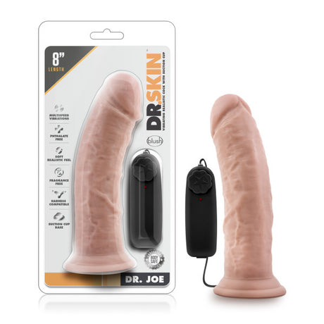 Buy Dr. Skin Dr. Joe - Flesh 20.3 cm (8'') Vibrating Dong at NZ’s Mega Adult Toys Store. Discover premium sex toys with discreet shipping at the best price in NZ