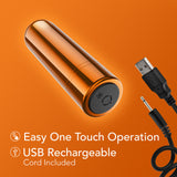 Buy Kool Vibes - Rechargeable Mini Bullet - Tangerine - Orange 6.4 cm USB Rechargeable Bullet at NZ’s Mega Adult Toys Store. Discover premium sex toys with discreet shipping at the best price in NZ