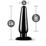 Buy Anal Adventures Basic Anal Plug - Large - Black 16.5 cm Butt Plug at NZ’s Mega Adult Toys Store. Discover premium sex toys with discreet shipping at the best price in NZ