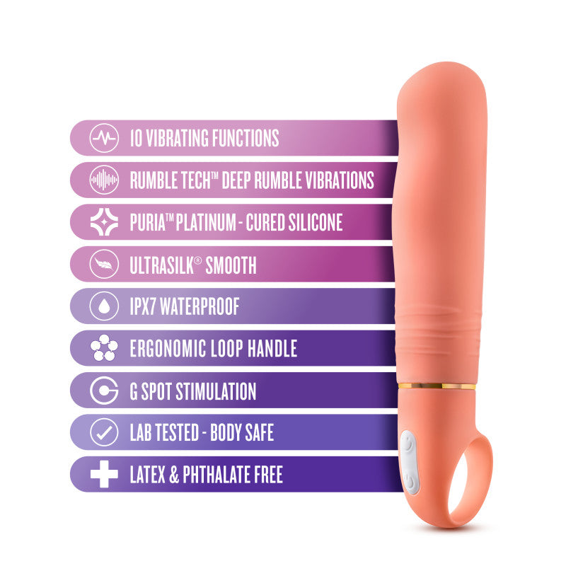 Buy Aria Smokin' AF - Coral 15.2 cm Vibrator at NZ’s Mega Adult Toys Store. Discover premium sex toys with discreet shipping at the best price in NZ