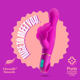 Buy Aria Naughty AF - Plum 18.4 cm Butterfly Vibrator at NZ’s Mega Adult Toys Store. Discover premium sex toys with discreet shipping at the best price in NZ