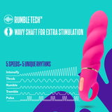 Buy Aria Amazing AF - Fuschia Pink 15.9 cm Vibrator at NZ’s Mega Adult Toys Store. Discover premium sex toys with discreet shipping at the best price in NZ