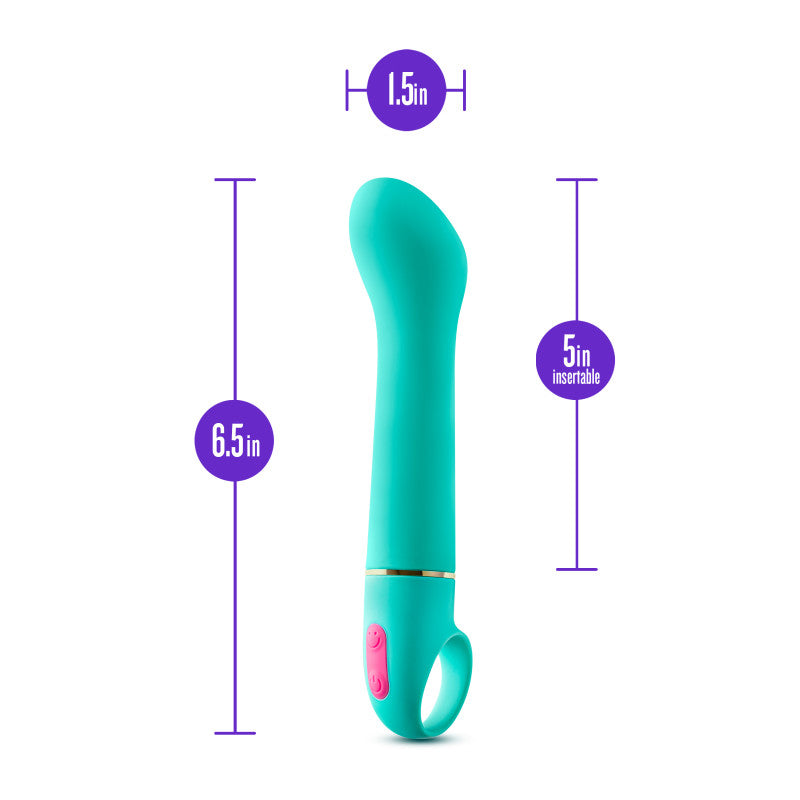 Buy Aria Flirty AF - Teal 16.5 cm Vibrator at NZ’s Mega Adult Toys Store. Discover premium sex toys with discreet shipping at the best price in NZ