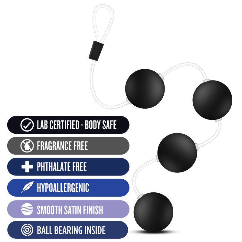 Buy Anal Adventures Pleasure Balls - Black - Black 38 cm Anal Balls at NZ’s Mega Adult Toys Store. Discover premium sex toys with discreet shipping at the best price in NZ