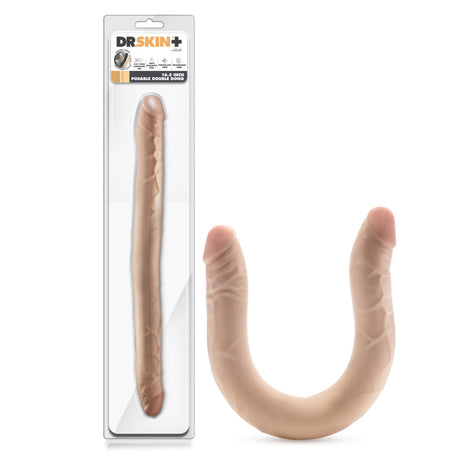 Buy Dr. Skin Plus 16.5'' Posable Double Dong - Flesh 42 cm Double Dong at NZ’s Mega Adult Toys Store. Discover premium sex toys with discreet shipping at the best price in NZ