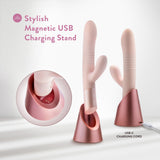 Buy Blush - Fraya - Pink - Pink 24.1 cm USB Rechargeable Thrusting Rabbit Vibrator at NZ’s Mega Adult Toys Store. Discover premium sex toys with discreet shipping at the best price in NZ