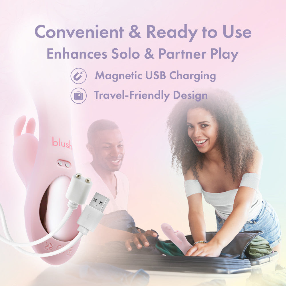 Buy Play With Me - Fairy Flutter - Pink 19.7 cm USB Rechargeable Rabbit Vibrator at NZ’s Mega Adult Toys Store. Discover premium sex toys with discreet shipping at the best price in NZ