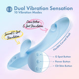 Buy Play With Me - Moondust Magic - Blue 20.3 cm USB Rechargeable Rabbit Vibrator at NZ’s Mega Adult Toys Store. Discover premium sex toys with discreet shipping at the best price in NZ