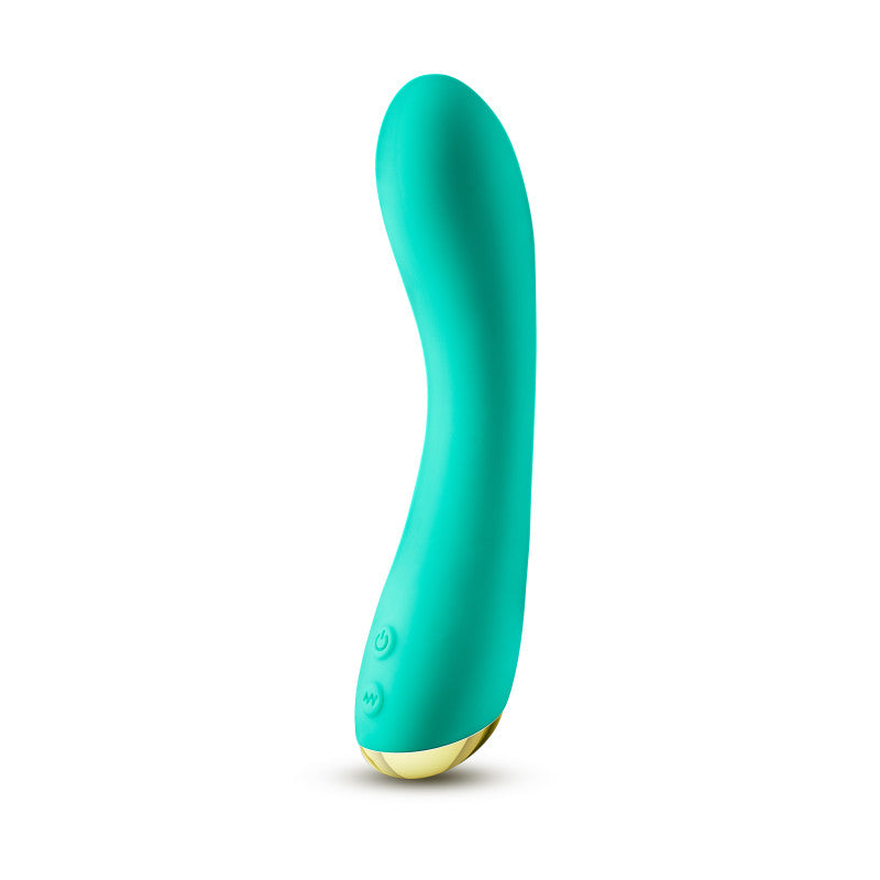 Buy Aria Luscious AF - Teal 17.8 cm USB Rechargeable Vibrator at NZ’s Mega Adult Toys Store. Discover premium sex toys with discreet shipping at the best price in NZ