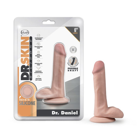 Buy Dr. Skin Silicone Dr. Daniel - Flesh 15.2 cm Dong at NZ’s Mega Adult Toys Store. Discover premium sex toys with discreet shipping at the best price in NZ