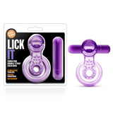 Buy Play With Me - Lick It - Purple Vibrating Cock & Ball Rings at NZ’s Mega Adult Toys Store. Discover premium sex toys with discreet shipping at the best price in NZ