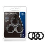 Buy Performance VS2 Pure Premium Silicone Cockrings - Black Small Cock Rings - Set of 3 at NZ’s Mega Adult Toys Store. Discover premium sex toys with discreet shipping at the best price in NZ