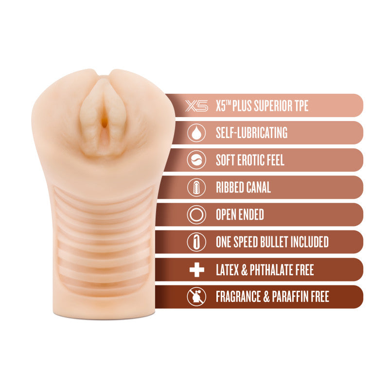 Buy M Elite Soft and Wet - Annabella - Flesh Vibrating Vagina Stroker at NZ’s Mega Adult Toys Store. Discover premium sex toys with discreet shipping at the best price in NZ