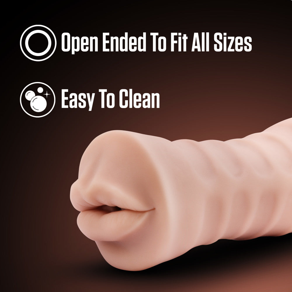 Buy EnLust - Nicole - Flesh Vibrating Oral Stroker at NZ’s Mega Adult Toys Store. Discover premium sex toys with discreet shipping at the best price in NZ