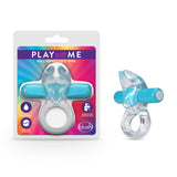 Buy Play With Me Bull Vibrating C - Ring - Clear/Blue Vibrating Cock Ring at NZ’s Mega Adult Toys Store. Discover premium sex toys with discreet shipping at the best price in NZ