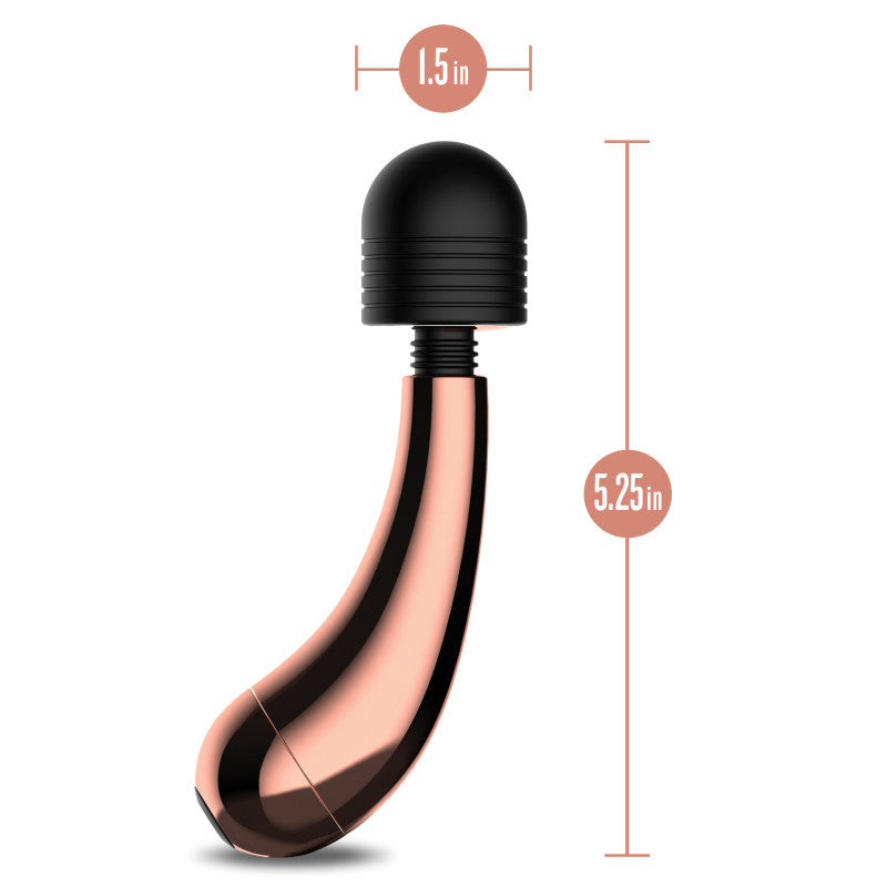 Buy Lush Callie - Rose Gold USB Rechargeable Mini Massager Wand at NZ’s Mega Adult Toys Store. Discover premium sex toys with discreet shipping at the best price in NZ