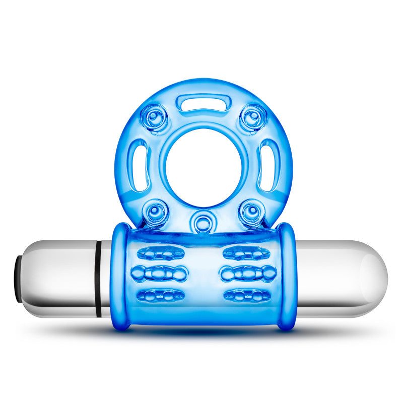 Buy Stay Hard 10 - Function Vibrating Bull Ring - Blue Vibrating Cock Ring at NZ’s Mega Adult Toys Store. Discover premium sex toys with discreet shipping at the best price in NZ