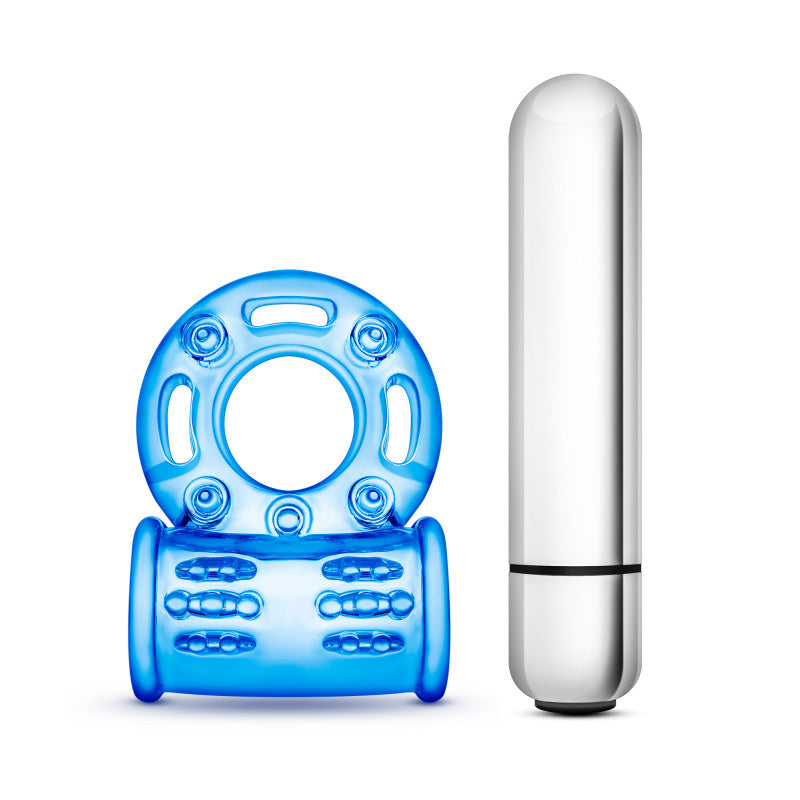 Buy Stay Hard 10 - Function Vibrating Bull Ring - Blue Vibrating Cock Ring at NZ’s Mega Adult Toys Store. Discover premium sex toys with discreet shipping at the best price in NZ