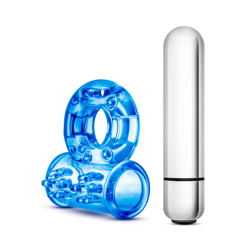 Buy Stay Hard 10 - Function Vibrating Bull Ring - Blue Vibrating Cock Ring at NZ’s Mega Adult Toys Store. Discover premium sex toys with discreet shipping at the best price in NZ