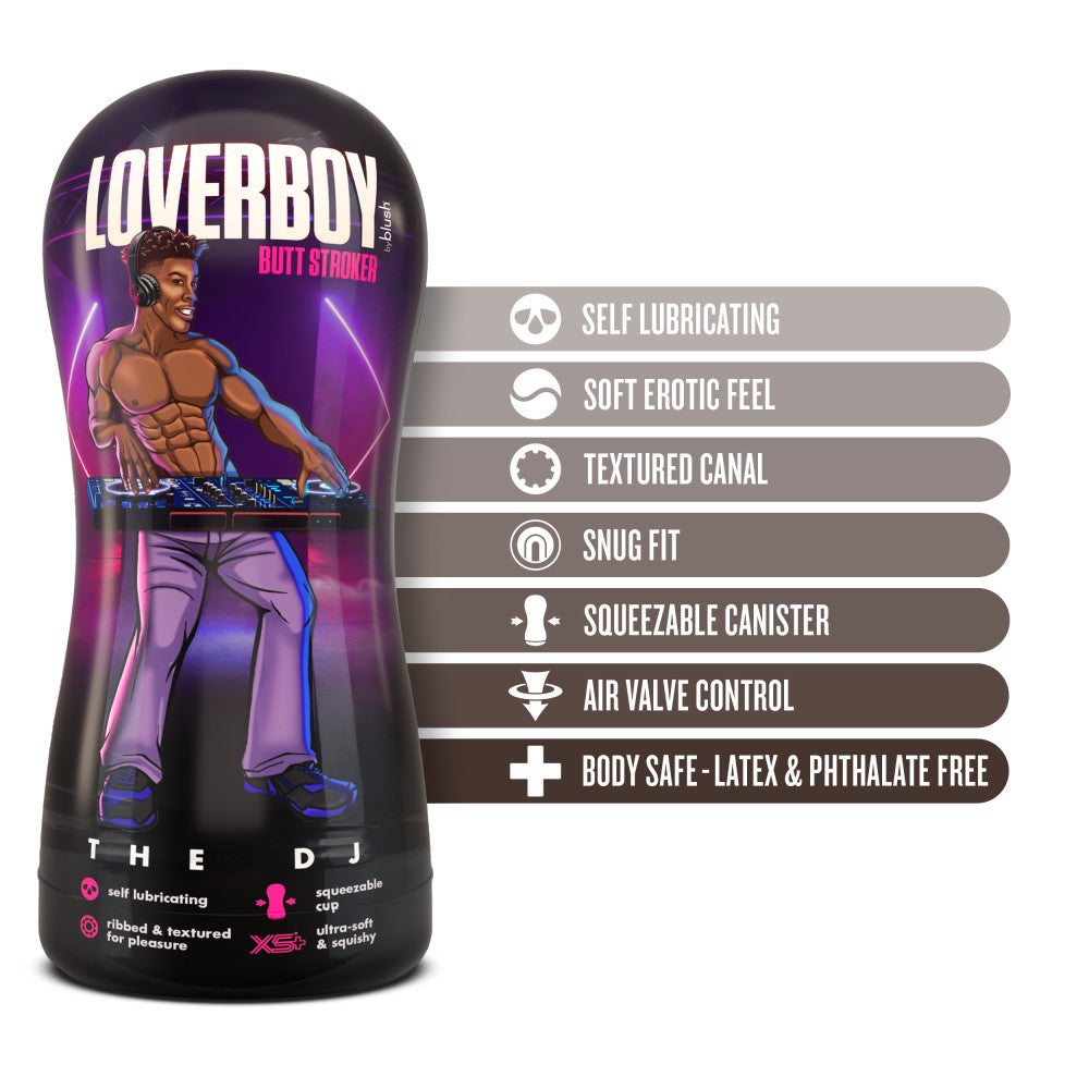 Buy Loverboy The DJ - Brown Male Ass Stroker at NZ’s Mega Adult Toys Store. Discover premium sex toys with discreet shipping at the best price in NZ