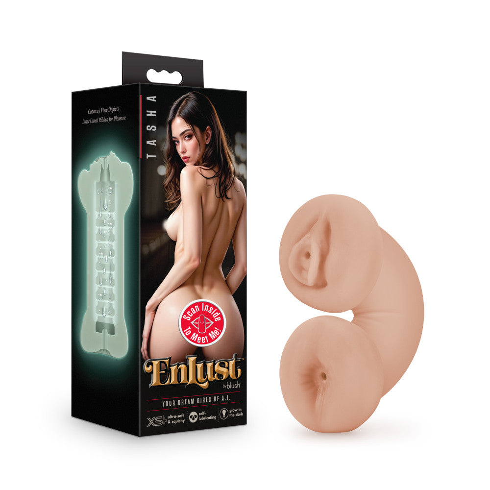 Buy EnLust - Tasha - Glow in Dark Flesh Dual - Ended Stroker at NZ’s Mega Adult Toys Store. Discover premium sex toys with discreet shipping at the best price in NZ