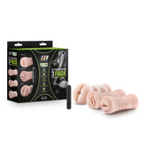 Buy M For Men 3 - Pack Self - Lubricating Vibrating Strokers - Flesh Vibrating Strokers - 3 Pack at NZ’s Mega Adult Toys Store. Discover premium sex toys with discreet shipping at the best price in NZ